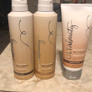 ULTA Beauty Self Tanning Set. Brand new.